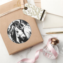 Adesivo Redondo Spirit Pony 7