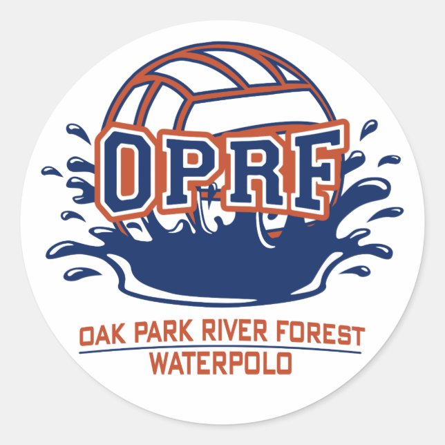 Adesivo Redondo Splash Ball (Frente)