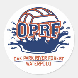 Adesivo Redondo Splash Ball