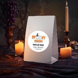 Adesivo Redondo Spooky Season Ghost - Design do Halloween