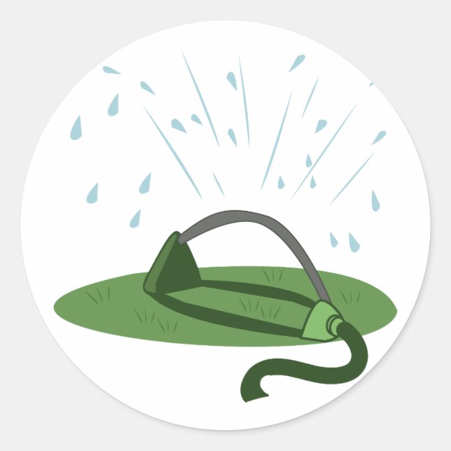 Adesivo Redondo Sprinkler (Frente)