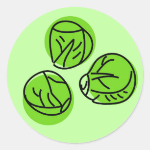 Adesivo Redondo Sprouts