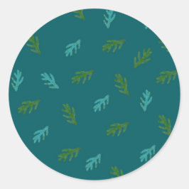 Adesivo Redondo Spruce Twigs - cheiro de floresta