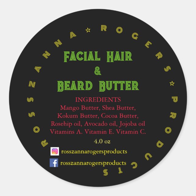 ADESIVO REDONDO SQUARE STICKER (Frente)