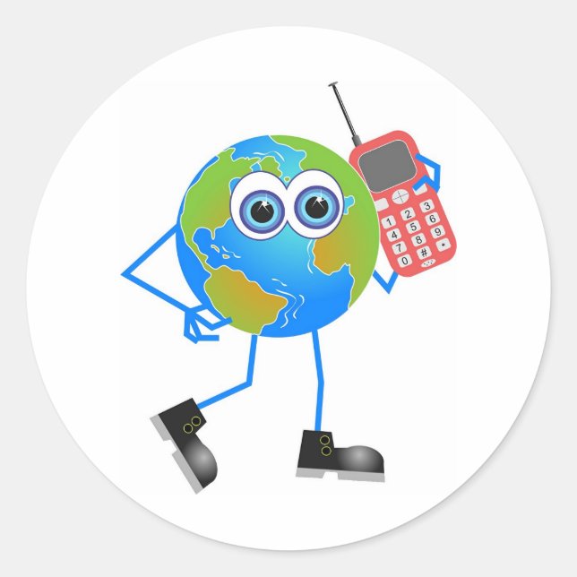 Adesivo Redondo Sr. Global (Frente)