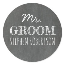Sr. Groom Chalkboard