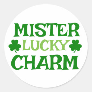 Adesivo Redondo Sr. Lucky Charm 🍀