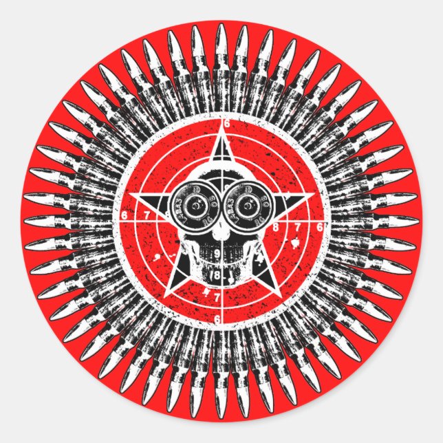 Adesivo Redondo Sr. Prática de Destino (Frente)