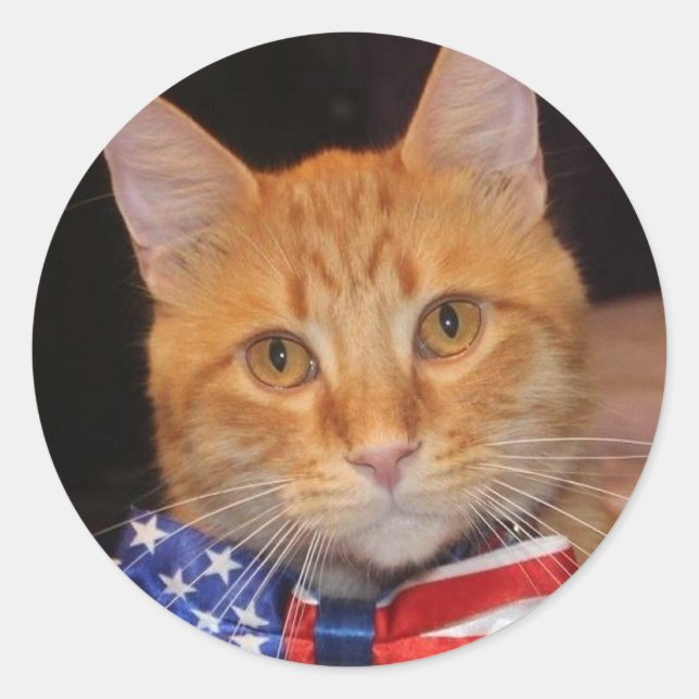 Adesivo Redondo Sr. Presidente Adora Stickers! (Frente)