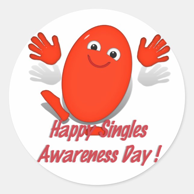 Adesivo Redondo Sr. (Sra.) Feliz (Frente)