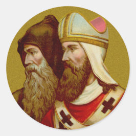 Adesivo Redondo SS. Cyril & Methodius (M 001)