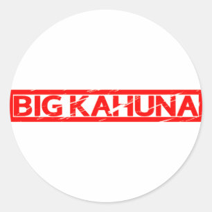 Adesivo Redondo Stamp Big Kahuna