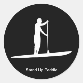 Adesivo Redondo stand up paddle