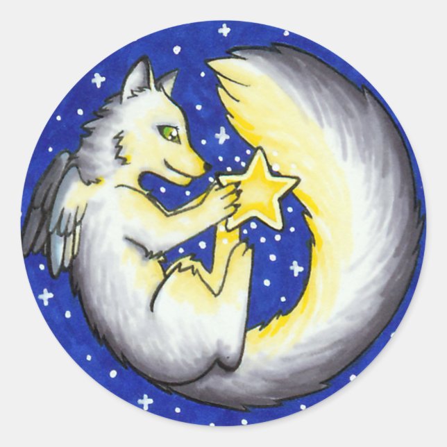 Adesivo Redondo Star Guardian Sticker (Frente)