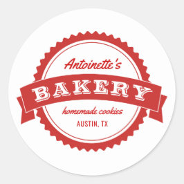 Adesivo Redondo Starburst Seal