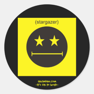 Adesivo Redondo Stargazer