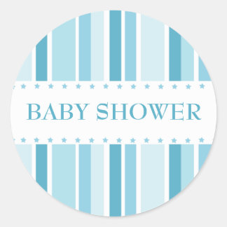 Adesivo Redondo Stars and Stripes Sticker (azul)