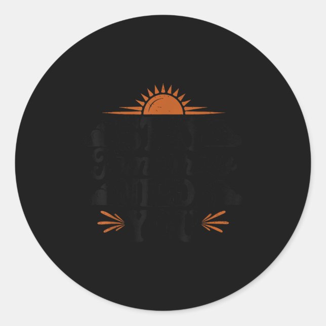 Adesivo Redondo Stay Tomorrow Needs You, Suicide Awareness Mental  (Frente)