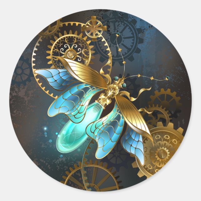 Adesivo Redondo Steampunk Firefly (Frente)