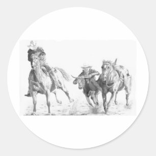 Adesivo Redondo Steerwrestler