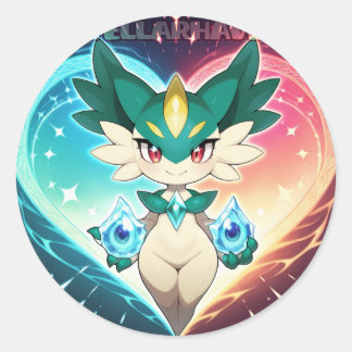 Adesivo Redondo StellarHaven - Alma Sticker 01