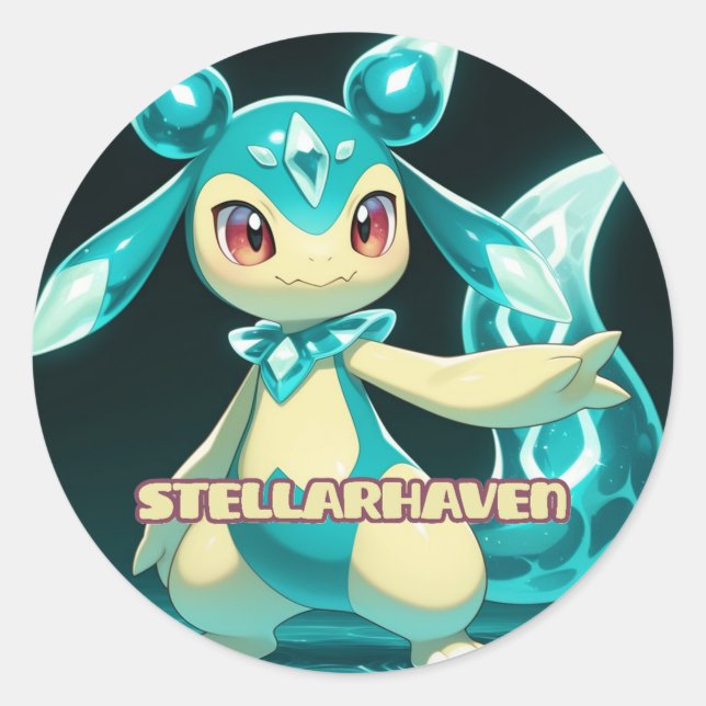 Adesivo Redondo StellarHaven - Rigo Sticker 01 (Frente)