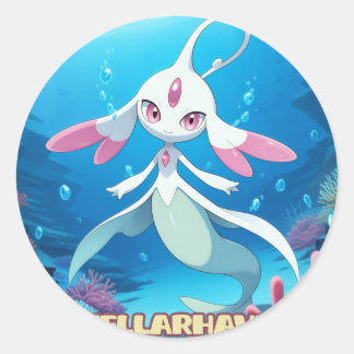 Adesivo Redondo StellarHaven - Vanessa Sticker 01