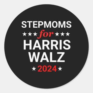 Adesivo Redondo Stepmmmmmmmmmmmr Para Kamala Harris Wheimer