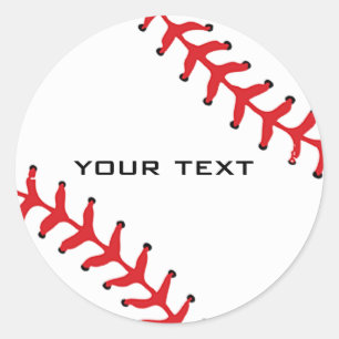Adesivo Redondo Stick Baseball