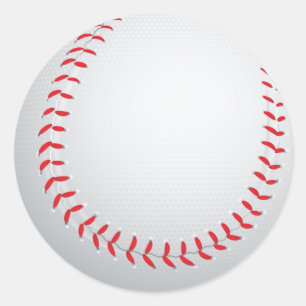 Adesivo Redondo Stick Baseball