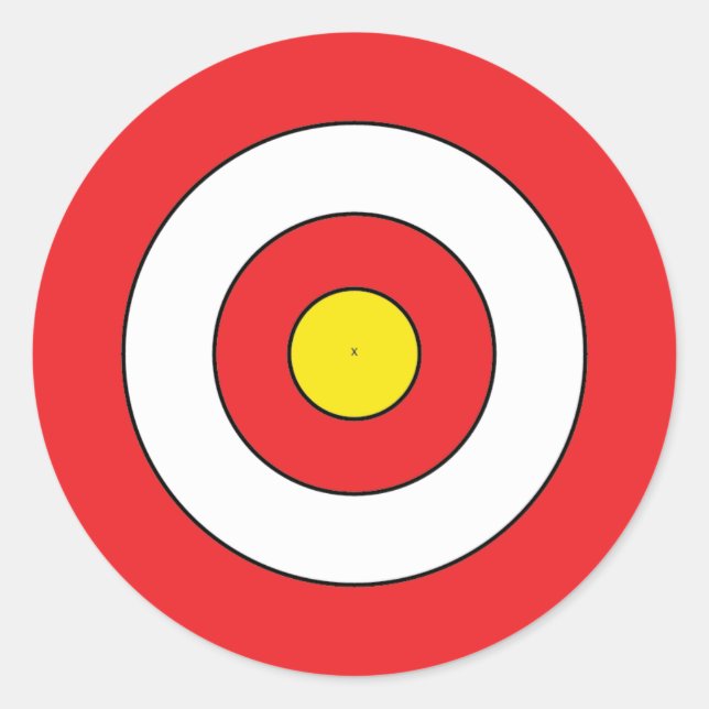 Adesivo Redondo Stick de Destino (Frente)