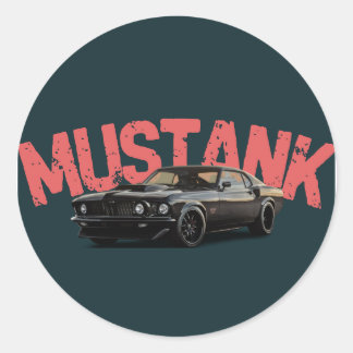 Adesivo Redondo "Stick It Bold – Artistic Graphic Vinyl Sticker"