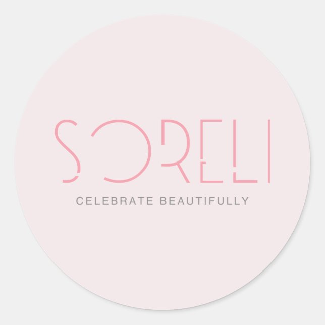 Adesivo Redondo Sticker (Frente)