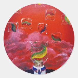 Adesivo Redondo Sticker