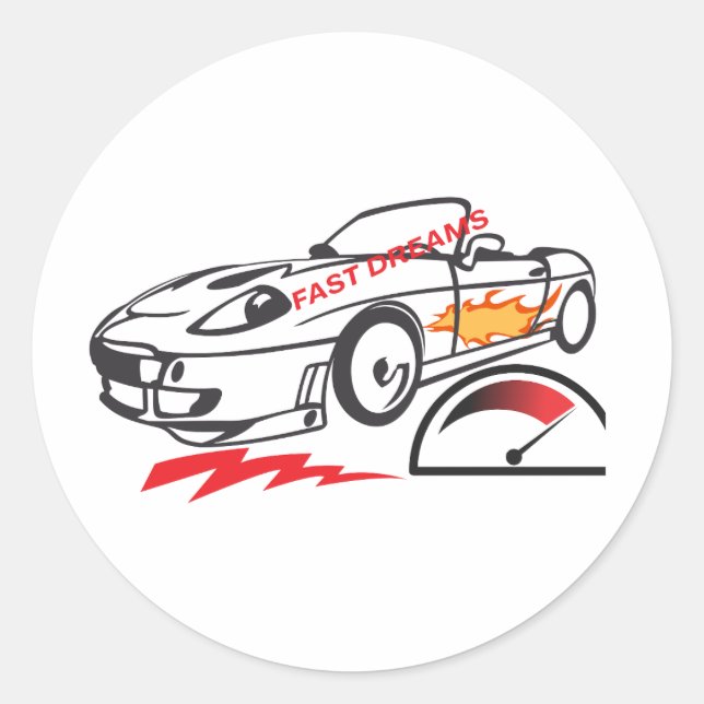 Adesivo Redondo Sticker (Frente)