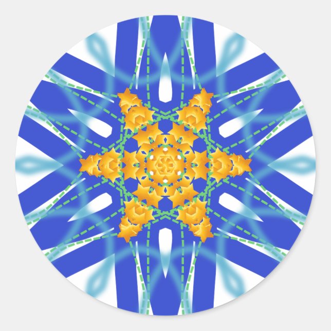 Adesivo Redondo Sticker (Frente)