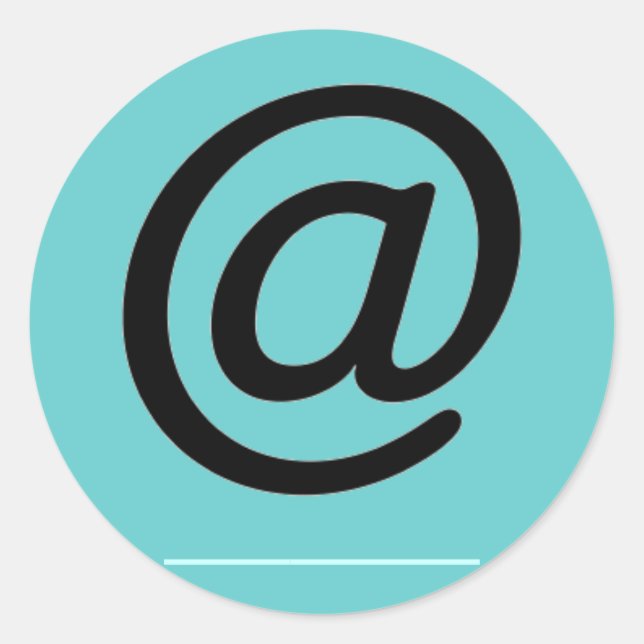 Adesivo Redondo @ Sticker (Frente)