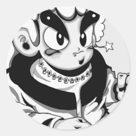 Adesivo Redondo Sticker