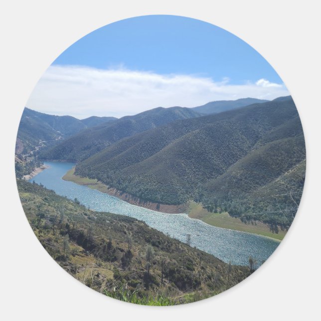 Adesivo Redondo Sticker (Frente)