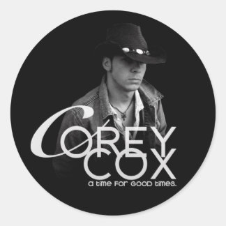 Adesivo Redondo Sticker "A Time for Good Times"