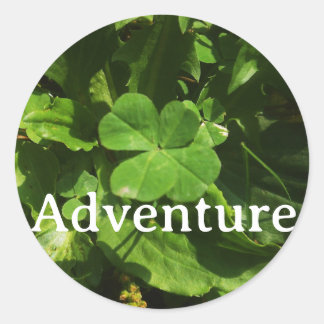 Adesivo Redondo Sticker Adventure