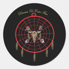 Adesivo Redondo Sticker by James Michael Miller