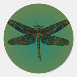 Adesivo Redondo Sticker de Frota de setembro Wing Dusk