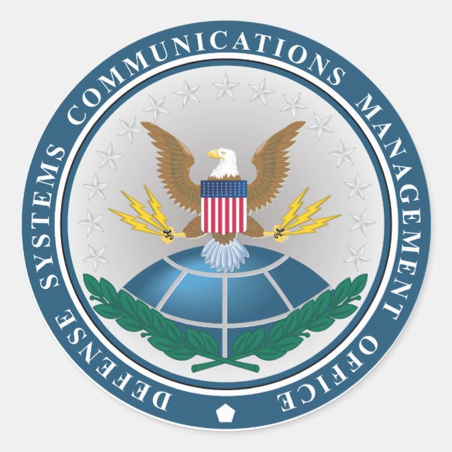 Adesivo Redondo Sticker DSCMO (Frente)