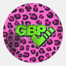 Adesivo Redondo Sticker 'Em Up