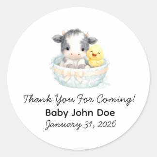 Adesivo Redondo Sticker for Loot Bags, Giveaways, Tags & more