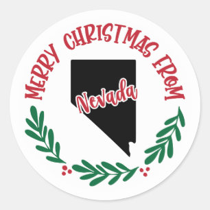 Adesivo Redondo Sticker Holiday de Nevada