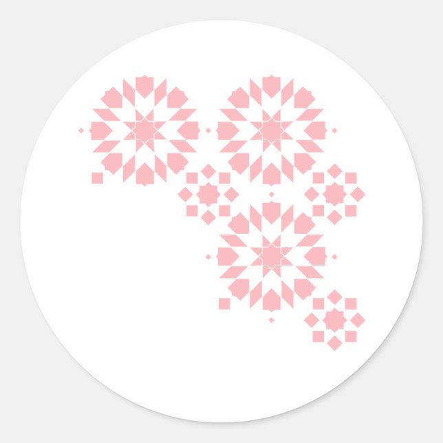 Adesivo Redondo Sticker Moroccan Zelij* Ceramic (Frente)