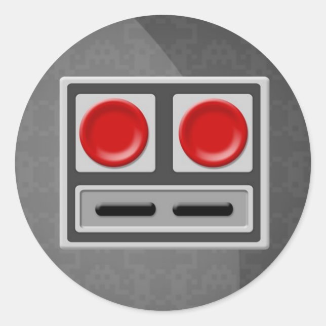 Adesivo Redondo Sticker "Nessie" do Southern Gamer (Frente)