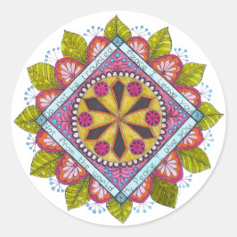 Adesivo Redondo Sticker "Peace I Have You"